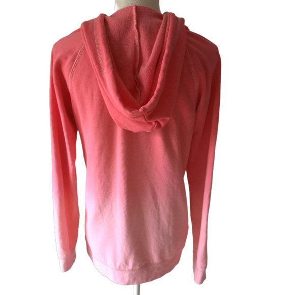 Make + Model Ombre Pink Cotton Blend Hoodie, size Small - Picture 3 of 6
